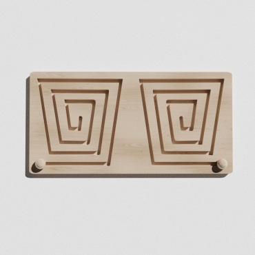 Такт-панель "Лабиринт-трапеция №5" - «globural.ru» - Кировград