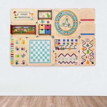 Дидактическая настенная панель «Наши чемпионы» - «globural.ru» - Кировград