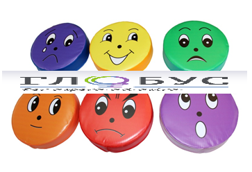 Набор мягких пуфиков "Эмоции" - «globural.ru» - Кировград