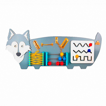 Бизиборд "Добрый волк" - «globural.ru» - Кировград