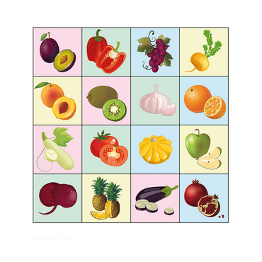 Коврик для логобота Пчелка "Фрукты" - «globural.ru» - Кировград