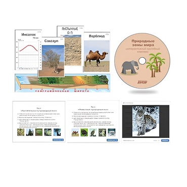 Интерактивный наглядный комплекс "Природные зоны мира"   - «globural.ru» - Кировград