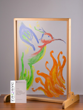 Арт-терапевтический комплекс с прозрачным мольбертом - «globural.ru» - Кировград