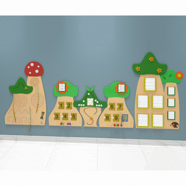 Комплект бизибордов "Подготовка к школе 3 в 1" - «globural.ru» - Кировград