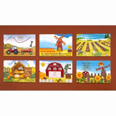 Комплект настенных панелей «Ферма» - «globural.ru» - Кировград