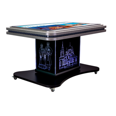 Интерактивный мультимедийный сенсорный стол «Laser museum» 55" - «globural.ru» - Кировград