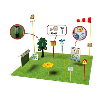 Метеорологическая площадка (комплект максимальный - 2 без ограждения)  - «globural.ru» - Кировград