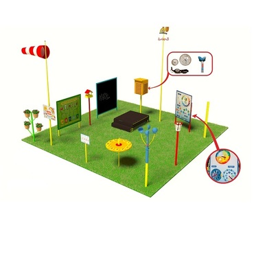 Метеорологическая площадка серия металлическая (комплект Стандарт плюс без ограждения)    - «globural.ru» - Кировград