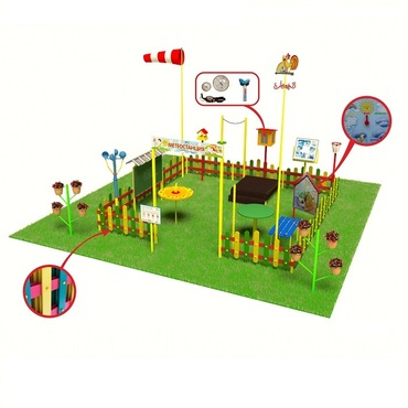 Метеорологическая площадка (комплект Премиум) - «globural.ru» - Кировград