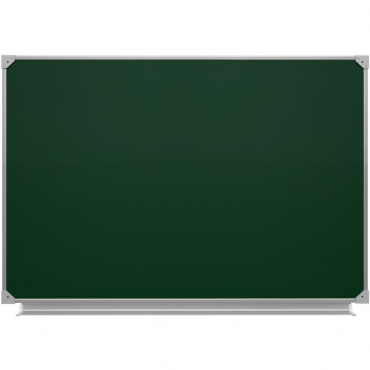 Меловая доска аудиторная одноэлементная магнитная зеленая полимерная - «globural.ru» - Кировград
