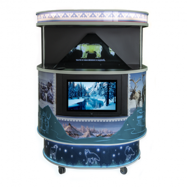 Голографическая 3D пирамида «PILLAR» - «globural.ru» - Кировград