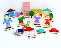 Фигурки для песочной терапии "Семья и дом" - «globural.ru» - Кировград