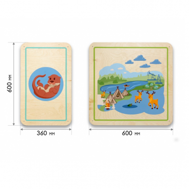 Набор стеновых панелей «Северные мотивы - Природные богатства» - «globural.ru» - Кировград