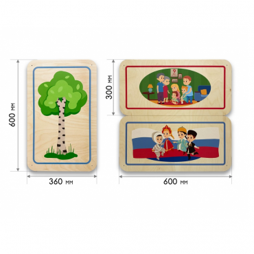 Набор стеновых панелей «Символы России - Традиции» - «globural.ru» - Кировград