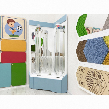 Угловая воздушно-пузырьковая колонна (двойная) - «globural.ru» - Кировград